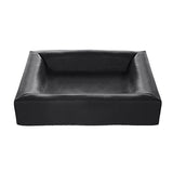 Bia Bed Kunstleer Hoes Hondenmand Zwart Bia-4 85X70X15 Cm