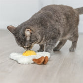 Trixie Gebakken Ei Xxl Pluche Met Amerikaanse Catnip 18 Cm