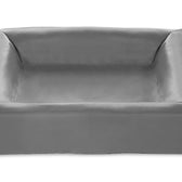 Bia Bed Kunstleer Hoes Hondenmand Grijs Bia-7 120X100X15 Cm
