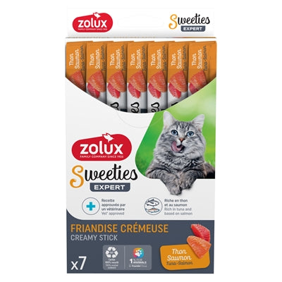 Zolux Sweeties Expert Creamy Stick Tonijn / Zalm 14 Gr