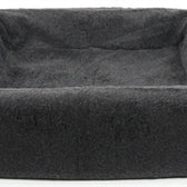 Bia Bed Fleece Hoes Hondenmand Grijs Bia-7 120X100X15 Cm