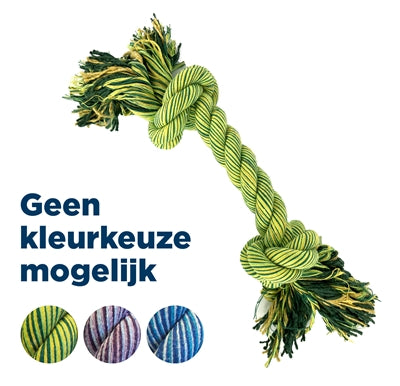 Happy Pet Flossin Fun 2 Knoop Large 40X9X9 Cm