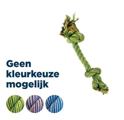 Happy Pet Flossin Fun 2 Knoop Large 40X9X9 Cm